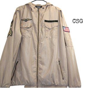 CHAMPS SPORTS GEAR LIMITED AIRFORCE EDITION, TAN JACKET